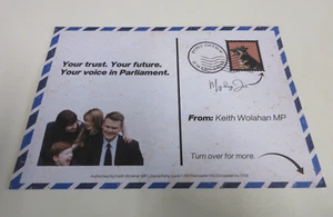 2025 - Federal Election Promotion - Liberal Party - Keith Wolahan - Menzies - Picture 1 of 6