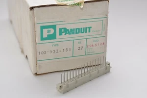 4x knife strip by Panduit type 100-932-151, 32-pole, DIN41612, male, straight, NOS - Picture 1 of 8