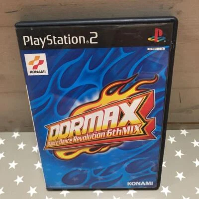 Used Konami 2002 DDRMAX Dance Dance Revolution 6th Mix Sony Playstation 2 PS2  - Image 1 of 4
