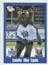 Louie the Lynx (mascot) 2007-08 Augusta Lynx (ECHL) 