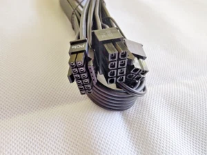 OEM 600W Corsair PCIe 5.0 12VHPWR 12+4 pin Type 4 GPU Power Cable - Picture 1 of 3