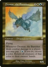 DROMAR , THE BANISHER X 1 N/M- INVASION MAGIC THE GATHERING