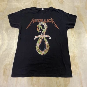 2012 Metallica Black Dont Threat On Me Tour Shirt Small Tultex Tag - Picture 1 of 6