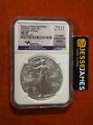 2023 (W) SILVER EAGLE NGC MS70 MERCANTI STRUCK AT WEST POINT FIRST DAY ISSUE FDI
