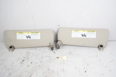 Juego de parasol interior izquierdo &amp; derecho OEM BMW F30 F32 F80 M3 M4 tela negra Foto 1 de 4