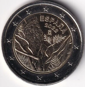 2 Euro Gedenkmünze Spanien - 2022 - "Nationalpark Garajonay" - Bild 1 von 2