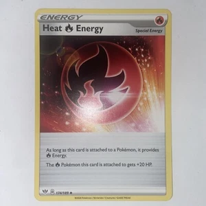 Juego de cartas coleccionables Pokémon Heat Fire Energy Darkness Ablaze 174/189 regular poco común - Imagen 1 de 8