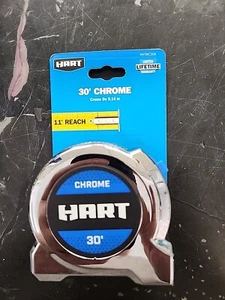 HART Gen2 30' CHROME TAPE MEASURE HHTMC30A - Picture 1 of 4