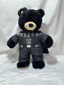 Costruisci un orso Darth Vader Star Wars peluche imbottito 18" con vestito e mantello - Foto 1 di 13