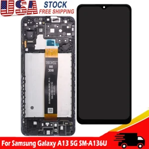 For Samsung A13 SM-A136U 5G LCD Display Touch Screen Digitizer Assembly w/Frame - Zdjęcie 1 z 6