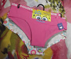 3 NICKOLODEON BRIEFLY STATED 43SB158X1HZA SPONGEBOB COTTON HIPSTER PANTIES M