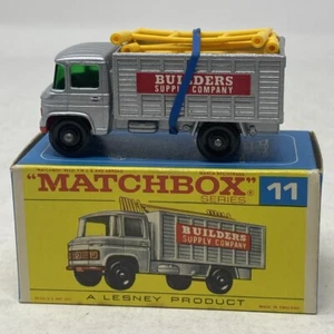 Matchbox #11D Scaffold Truck 1969 In Solid Original F2 Script Box - Picture 1 of 12
