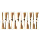  24 PCS Educational Plaything Mini Straw Broom House Crafts Small Photo Natural