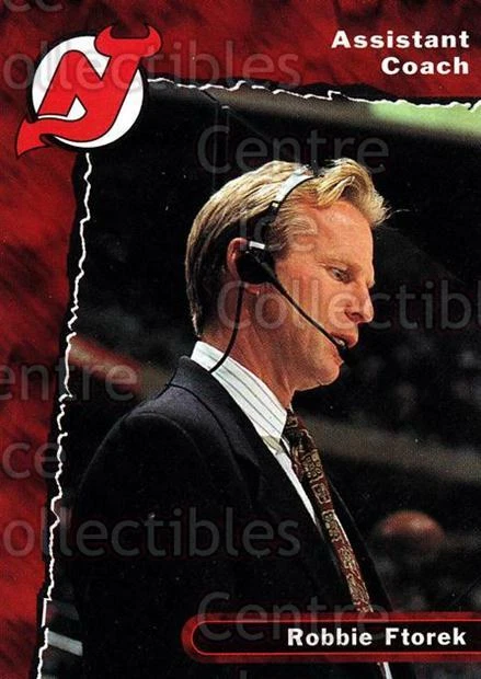 1997-98 New Jersey Devils Team Issue #29 Robbie Ftorek - Image 1 of 1