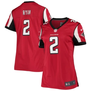 Women's NFL Atlanta Falcons Matt Ryan Nike Red On Field Game Jersey Size Small - Picture 1 of 1
