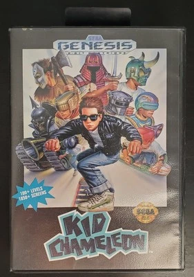 Kid Chameleon (Sega Genesis) Cartridge & Box Only - Image 1 of 4