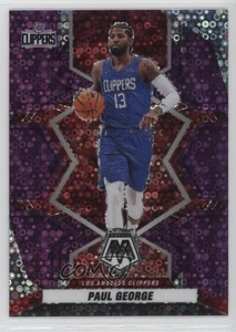Panini Mosaic Purple Fast Break Prizm 2021-22/50 Paul George #133 - Imagen 1 de 3