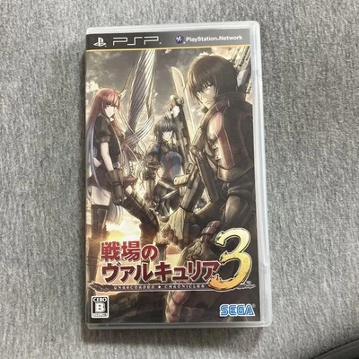 PSP Valkyria Chronicles III 3 Playstation portable Unrecorded Chronicles Sega - Image 1 of 3