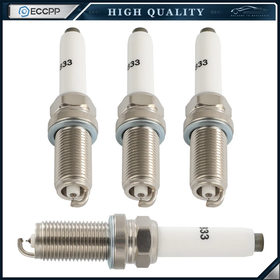 4x bujías de iridio para Audi A3 A4 A5 Volkswagen Jetta Passat Golf GTI Beetle Foto 1 de 4