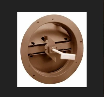 Hart Cooley 8" Butterfly Adjustable Steel Damper 013221 #12 08 GS - New