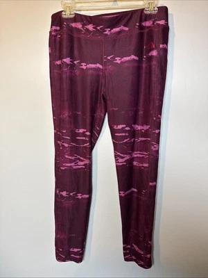 Leggings deportivos para mujer The North Face vino/rosa talla grande. Foto 1 de 4