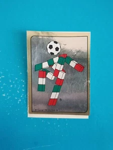 World Cup Panini Calciatori Italia 90 Figurina Recuperata N 4 Badge Mascotte - Picture 1 of 1