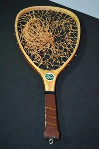 Vintage Walker Laminated Wood Trout Fishing Net - Picture 1 of 9