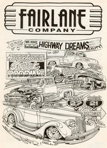 Fairlane Company 1997 Street Rodding Fiberglass Car Body Catalog Guide - Picture 1 of 5