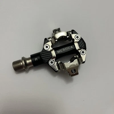 Pedais de bicicleta Mtb travamento automático com clipes lado duplo pedal sem clipes Spd peças de bicicleta - Imagem 1 de 4