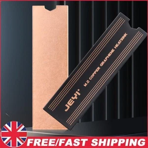 JEYI M2-CG Radiateur Dissipateur Chaleur Léger Mince 2pcs pour Ordinateur Portable PC NVMe 2280 Drive - Photo 1/12
