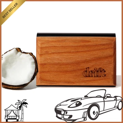 Drift Car Air Freshener - Wood Air Freshener - Car Odor Eliminator Multi Scents