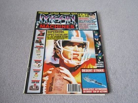 Mean machines  console magazine ,#17 February 1992 ,Superbowl ,desert strike