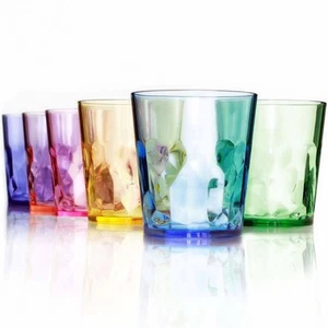 - 13 Unzen Unzerbrechliche Premium Trinkgläser 6er Set - Hergestellt in Japan - Super... - Bild 1 von 7