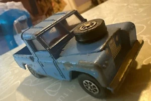 Corgi #416 Whizzwheels Land Rover 109’ WB, Blue Diecast 1/43, Intact Tow 1972-4 - Picture 1 of 9