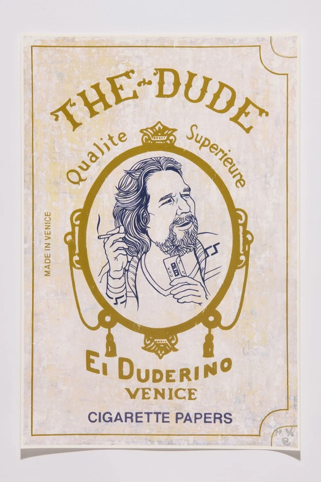 The Big Lebowski limited edition poster print by Casey Weldon - like Mondo - Image 1 of 1