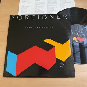Foreigner Agent Provocateur 1984 Original First Pressing Complete W/Sleeve! NICE