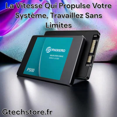 SSD Interne 2.5 Pour Ordinateur Portable Et Bureau, SATA 4 To Haute Performance - Photo 1/4