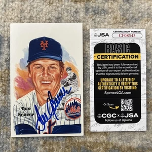 Tom Seaver Signed Postcard JSA Authenticated 1994 Perez Steele autographed - Picture 1 of 5