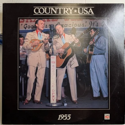 SIGNED LP by Charlie Louvin Country USA 1955 33 RPM Webb Pierce George Jones L4 - Image 1 of 4