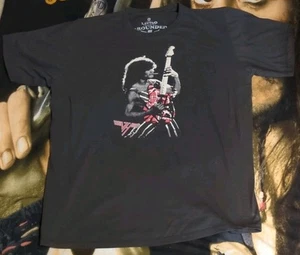 Camiseta Van Halen VH Para Hombres Unisex XL Gris Eddie Van Halen Marca Lectro RARA - Imagen 1 de 12