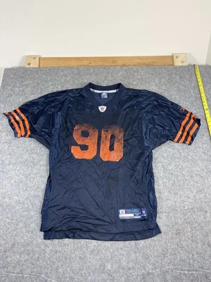 Camiseta de fútbol americano de los Chicago Bears para hombre M azul naranja NFL Julius Peppers #90 Reebok Foto 1 de 4