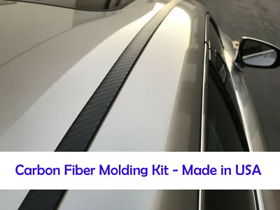 Kit de moldura de techo flexible de fibra de carbono para vehículos ForLexus 2006-2018 2 piezas Foto 1 de 4