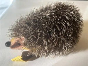 Steiff Mini Joggi Igel, 10 cm, Vintage mit Knopf, Fahne und Papieretikett - Bild 1 von 10