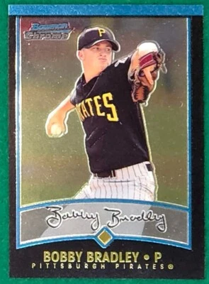 Bobby Bradley - 2001 Bowman Chrome #274 - Pittsburgh Pirates Baseball Card - Image 1 of 3