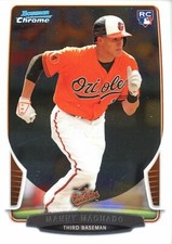 2013 Bowman Draft Chrome #4 Manny Machado Rookie Card RC