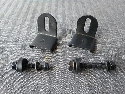 NOS Fender Mounting Bracket Parts Universal Black! Foto 1 de 2