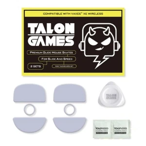 TALONGAMES Mouse Feet Sticker Pad for VAXEE XE Wireless Mouse Glide Curved Edge - Picture 1 of 8