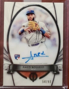 Autógrafo de continuidad 2018 Topps Tribute to the Moment AMED ROSARIO #TTM-AR 54/99 - Imagen 1 de 2