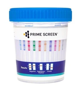 Case Of 25 Prime Screen - 12 Panel Instant Urine Drug Testing Cups - Picture 1 of 4