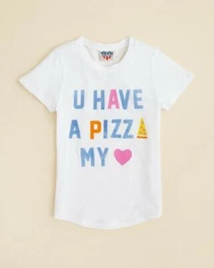Junk Food Girls' U Have a Pizza My Heart Tee, Size XL, - Picture 1 of 1
